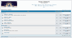 Desktop Screenshot of forum.chelsea-fc.cz